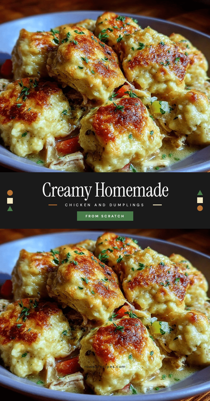 cozy chicken and dumplings from scratch recipe