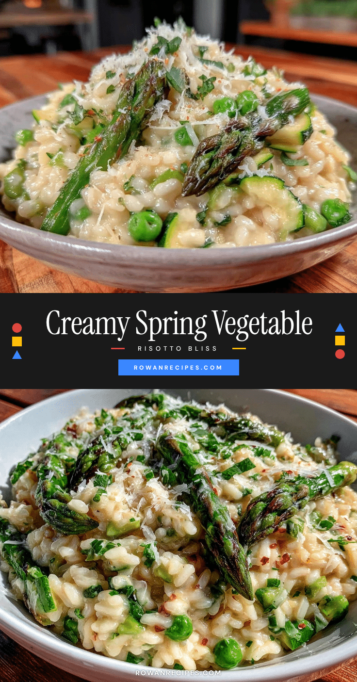 creamy spring vegetable risotto recipe