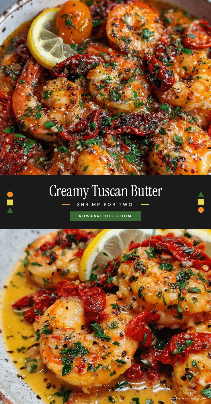 Creamy Tuscan Butter Shrimp recipe