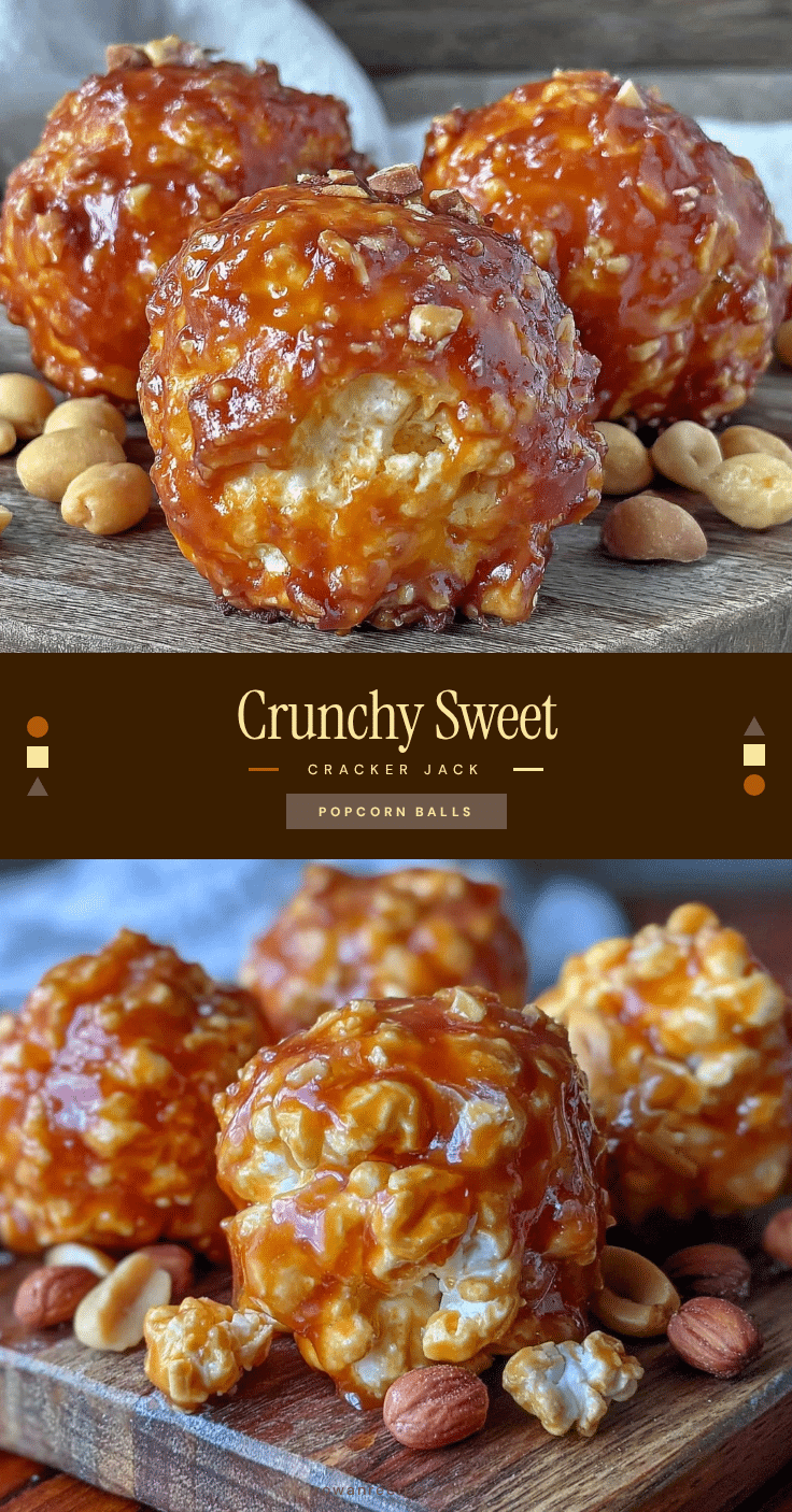 crispy cracker jack popcorn balls recipe