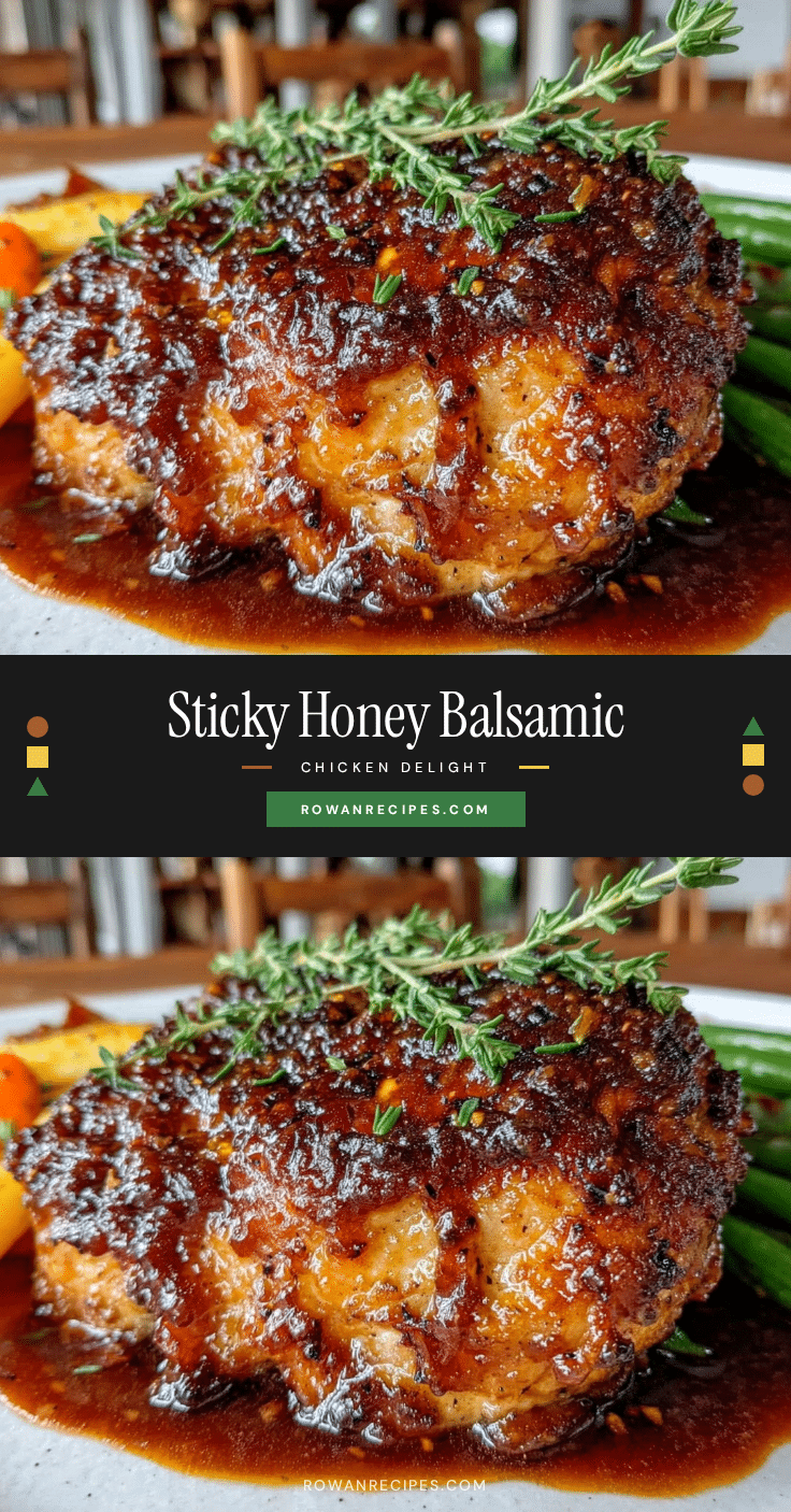 crispy honey balsamic chicken recipe