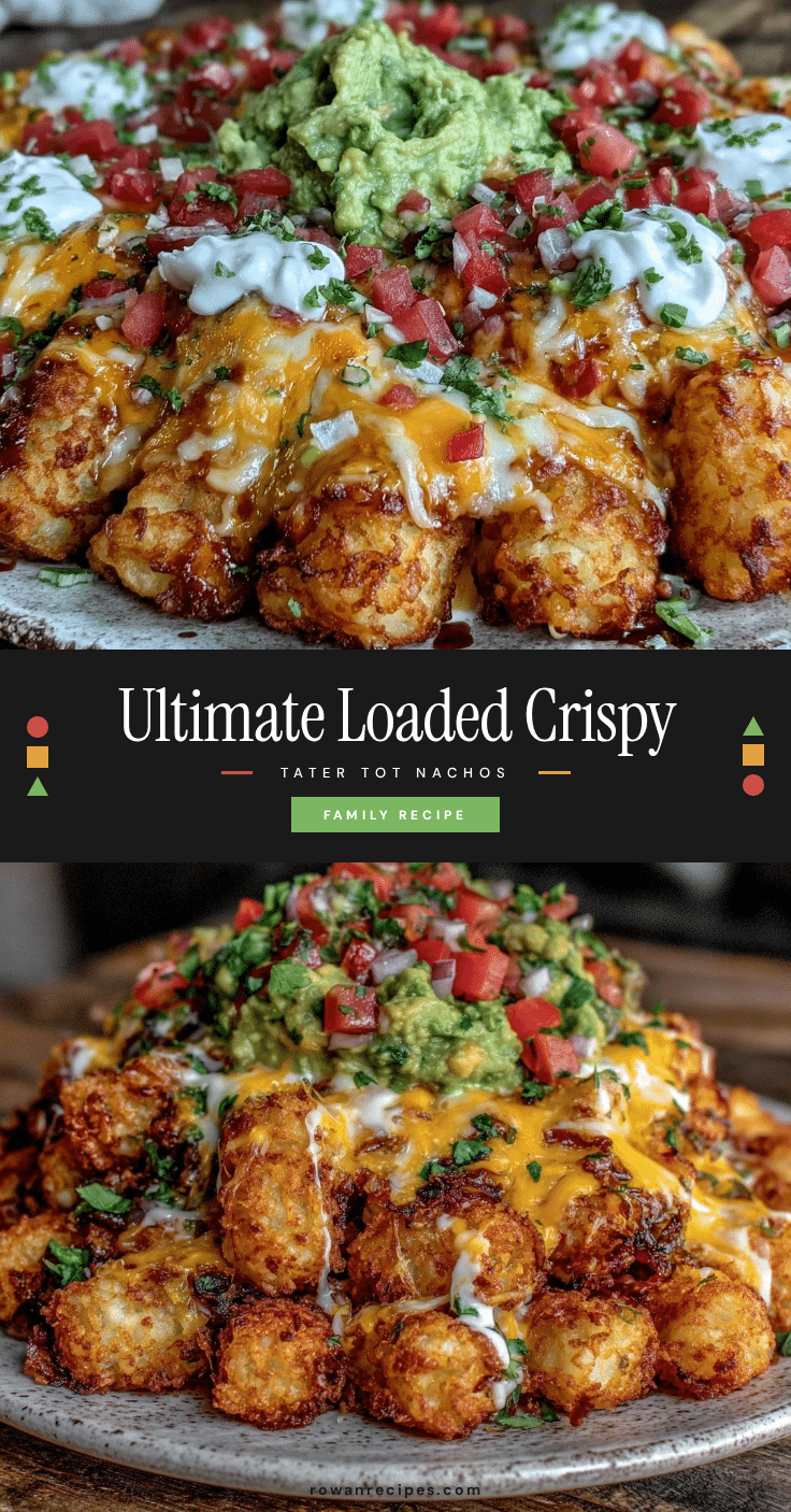 crispy loaded tater tot nachos recipe
