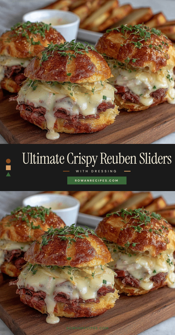 crispy reuben sliders recipe