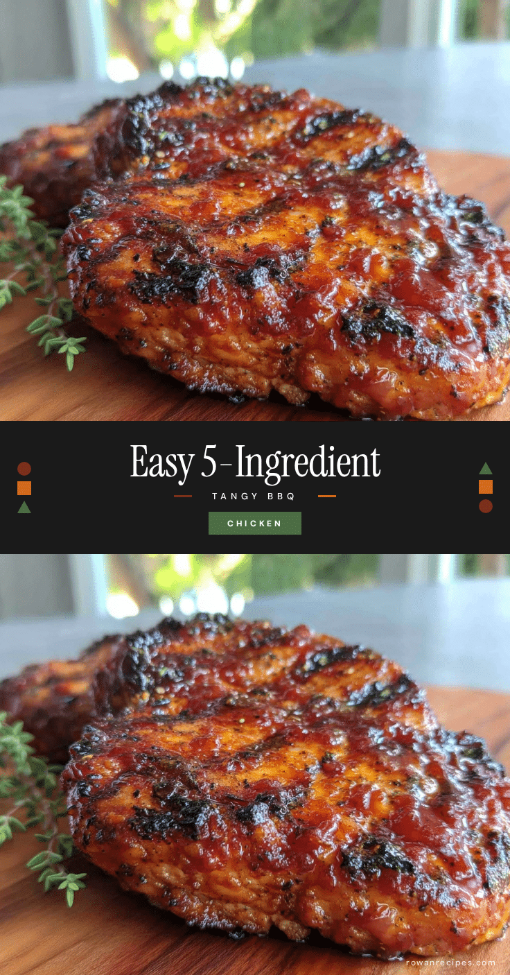 easy 5-ingredient BBQ chicken recipe recipe