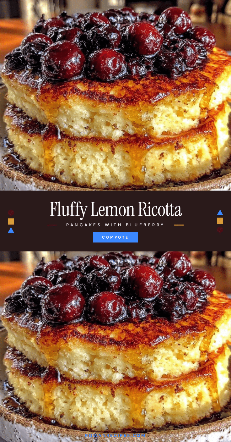 fluffy lemon ricotta pancakes recipe