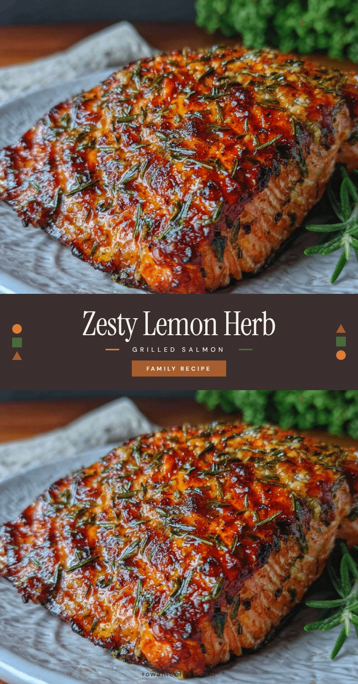 fresh lemon herb grilled salmon recipe