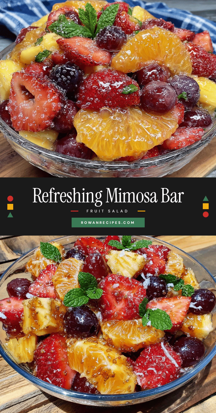 fresh mimosa bar fruit salad recipe