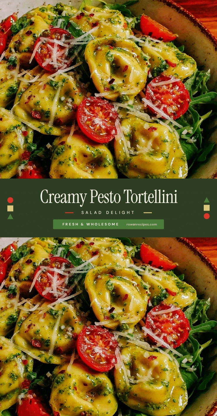 fresh pesto tortellini salad recipe