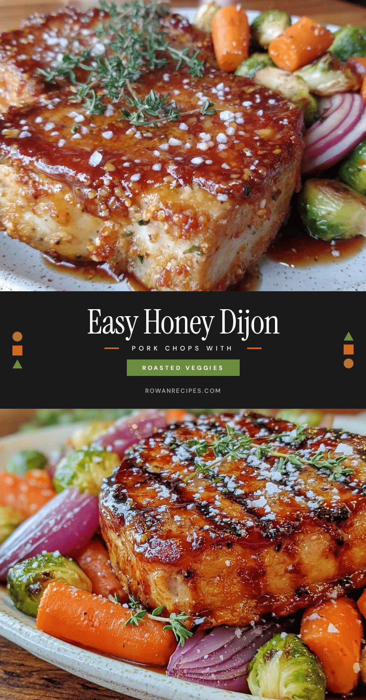 honey Dijon pork chops recipe