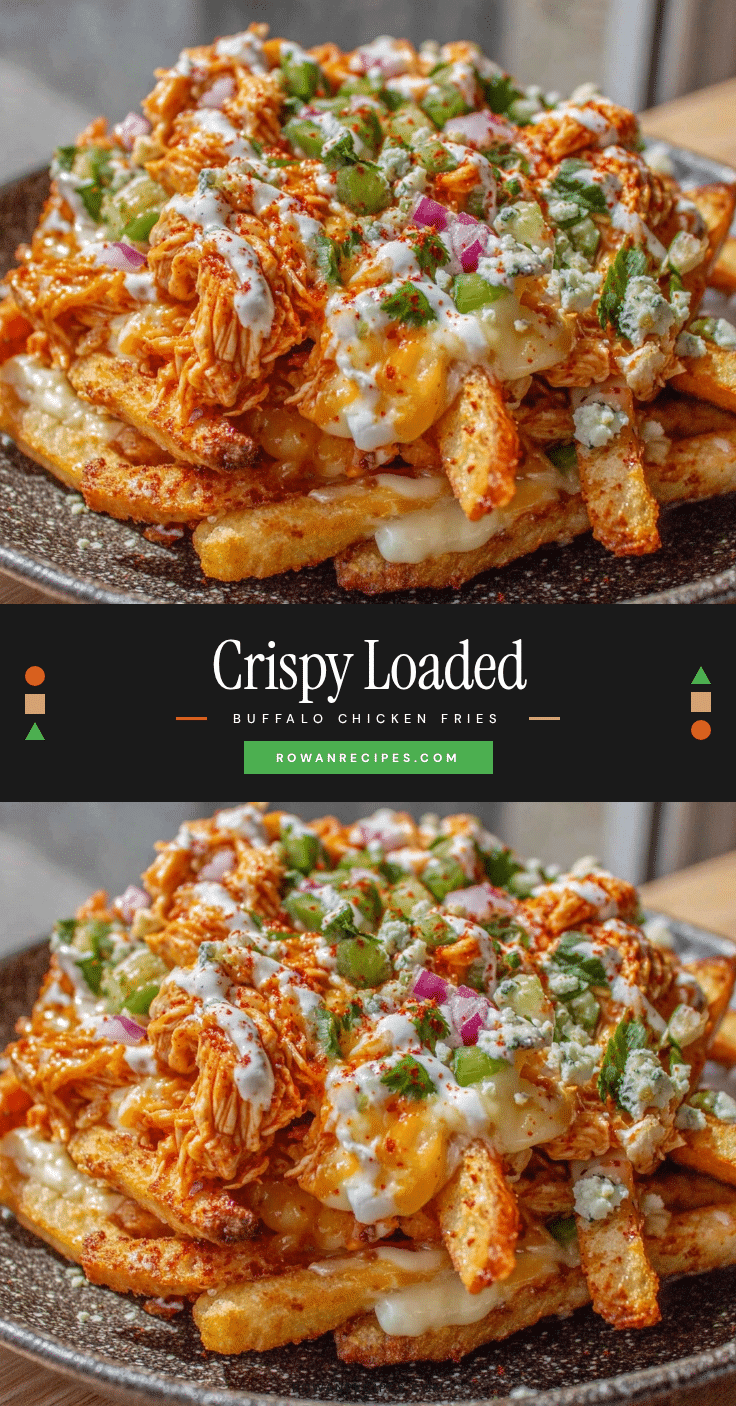 loaded buffalo chicken fries recipe