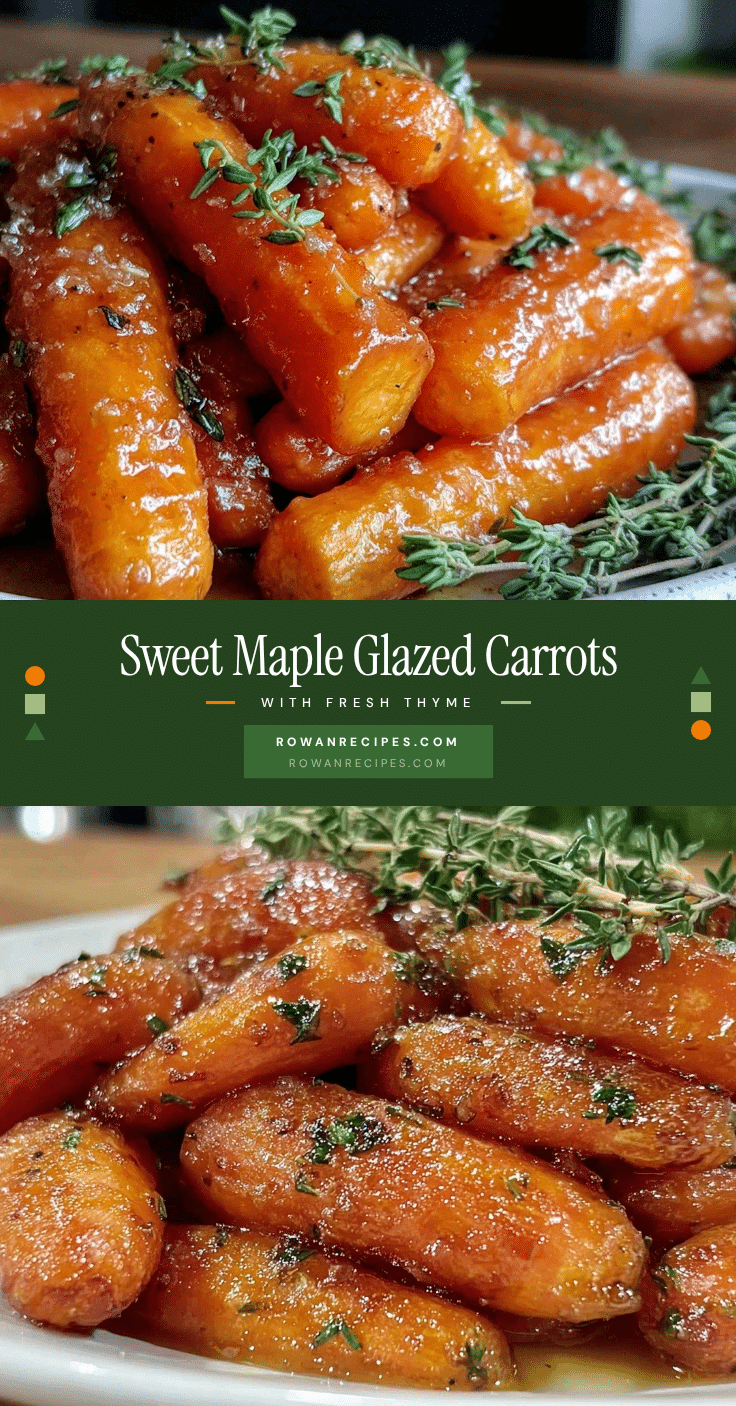 maple glazed carrots recipe