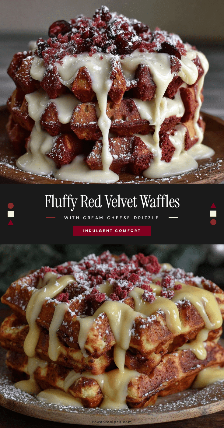 red velvet waffles recipe