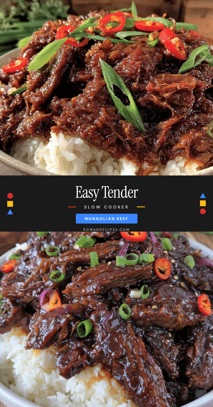 slow cooker mongolian beef recipe