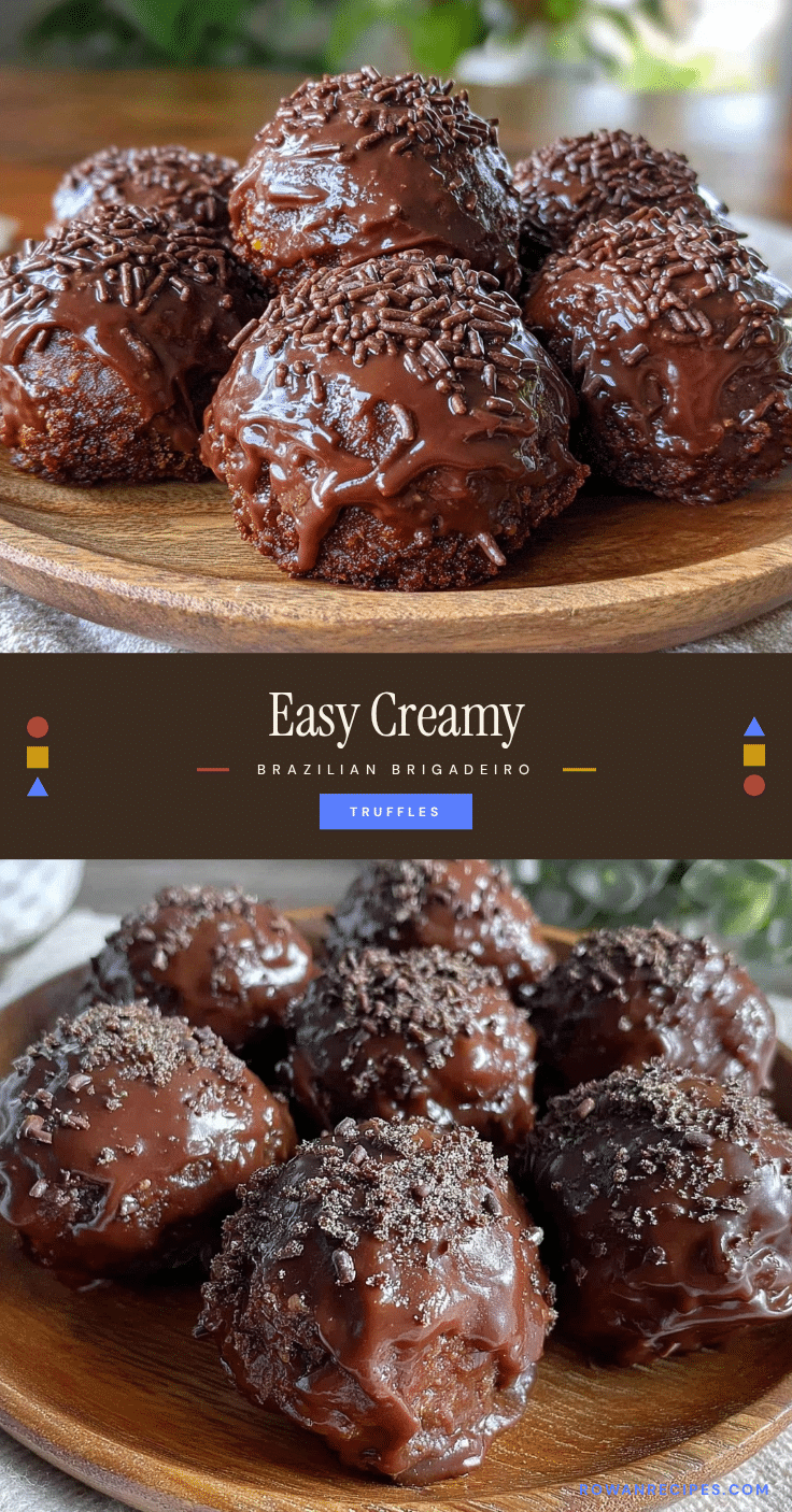 Brazilian Brigadeiro chocolate truffles recipe
