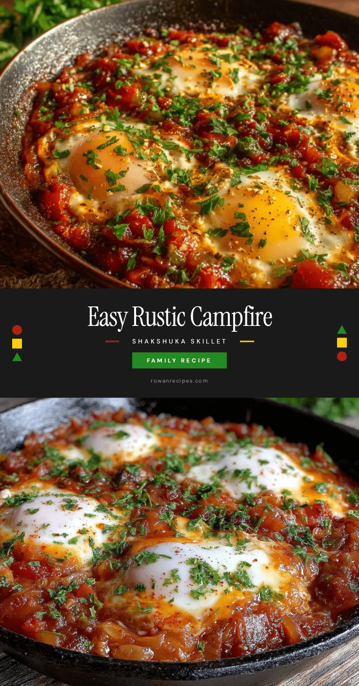 campfire shakshuka skillet recipe