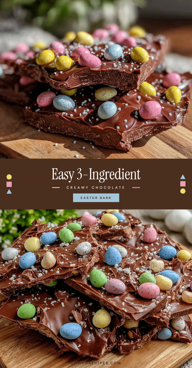 chocolate Easter bark recipe