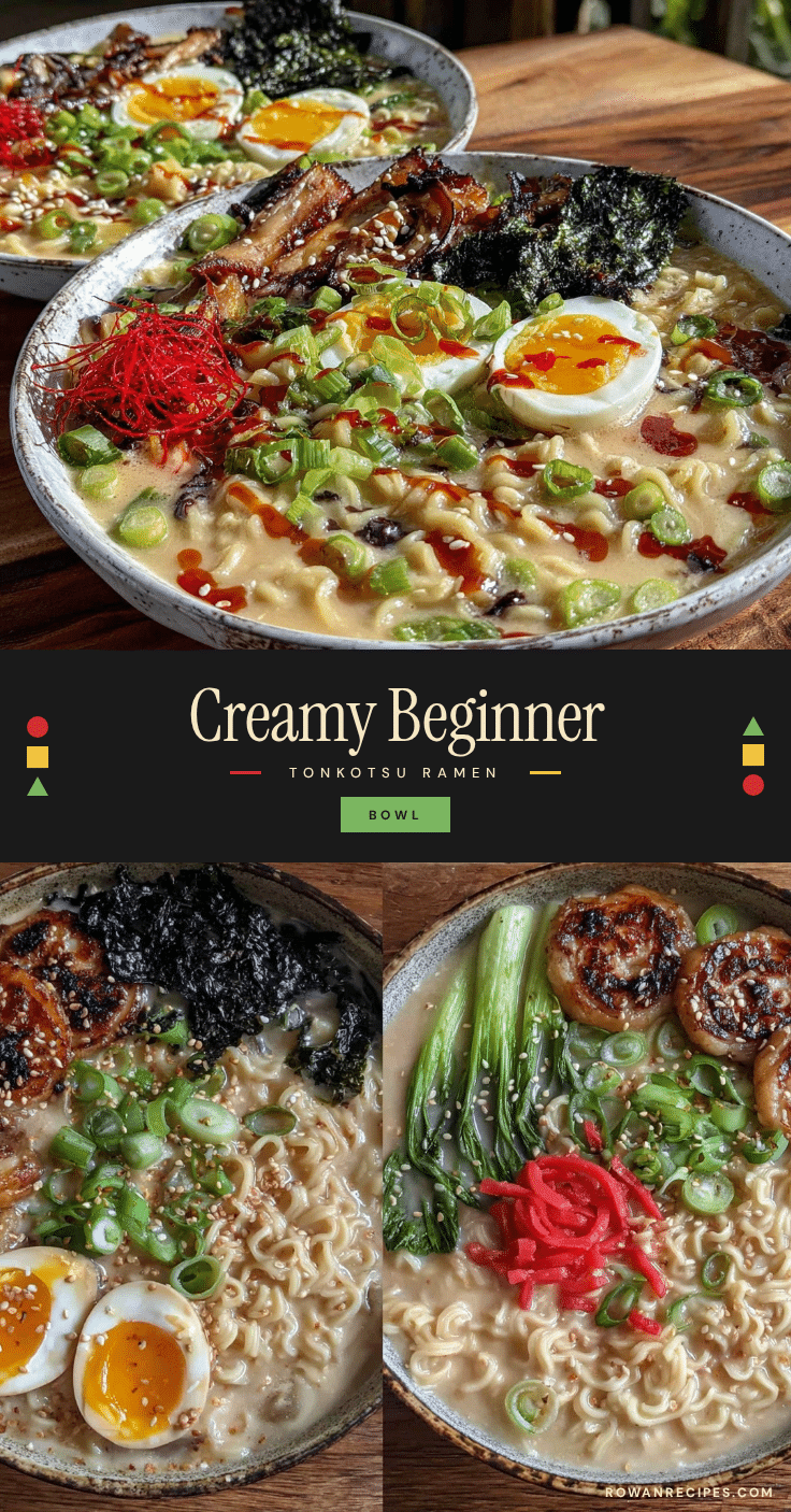creamy Japanese ramen bowl recipe