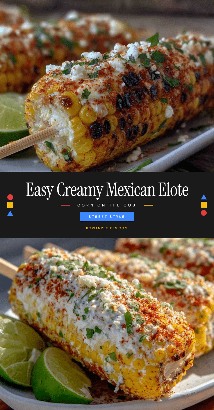 creamy mexican elote corn on the cob recipe