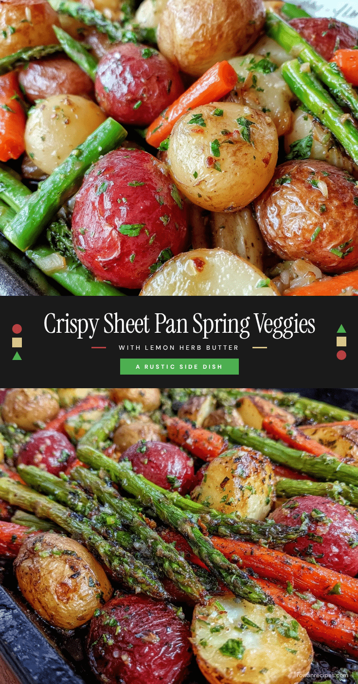 crispy sheet pan roasted spring vegetables recipe