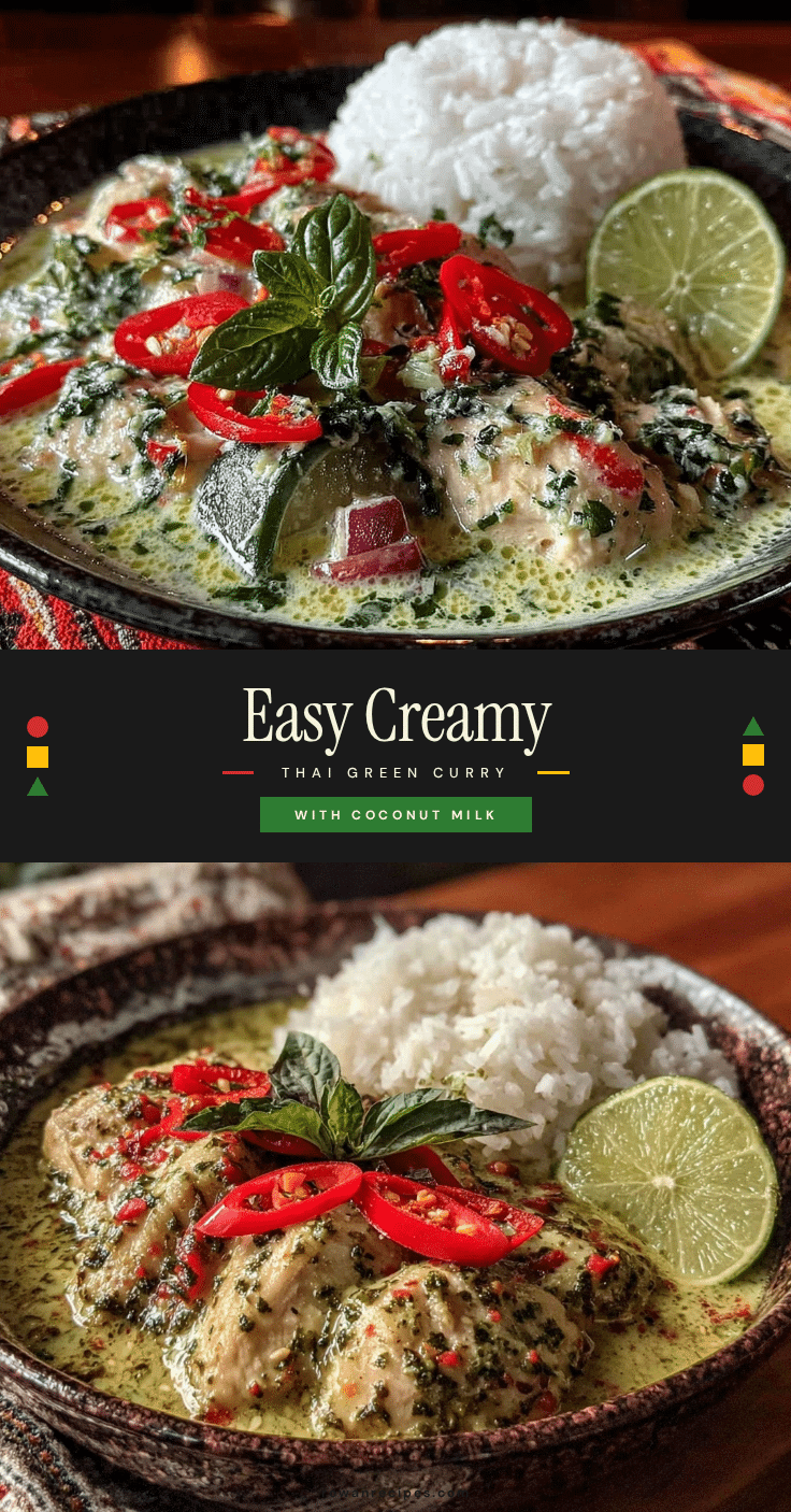 easy creamy thai green curry recipe