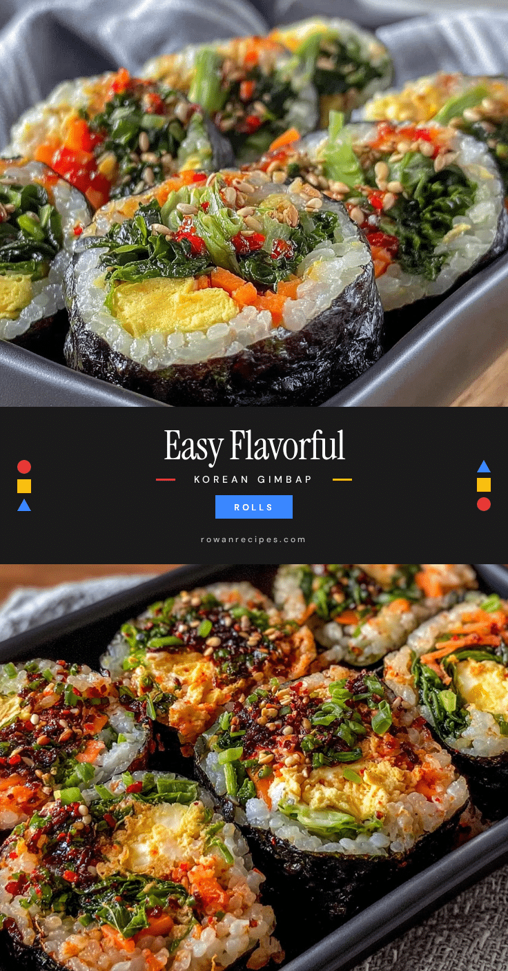 easy flavorful korean gimbap lunchbox rolls recipe