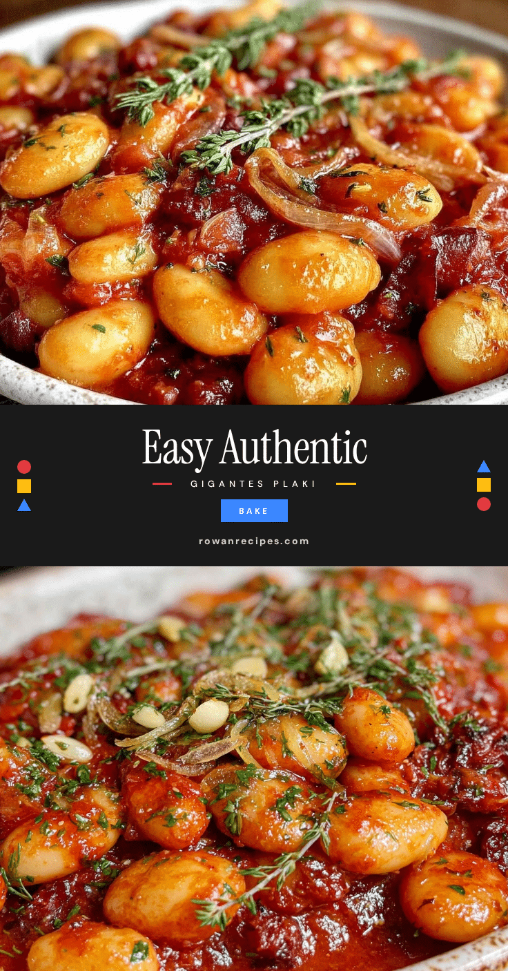 Easy Gigantes Plaki Greek Baked Beans recipe
