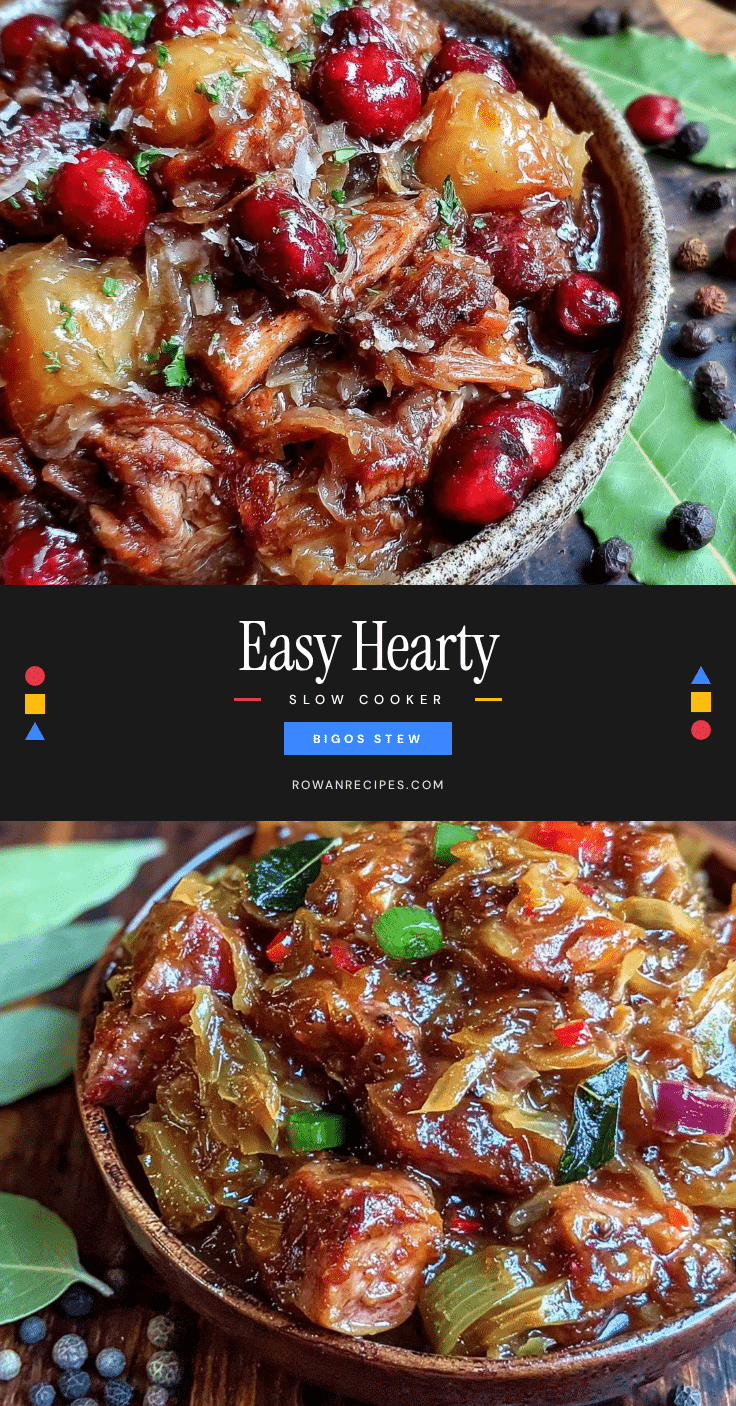 Easy Hearty Bigos Polish Hunter’s Stew recipe