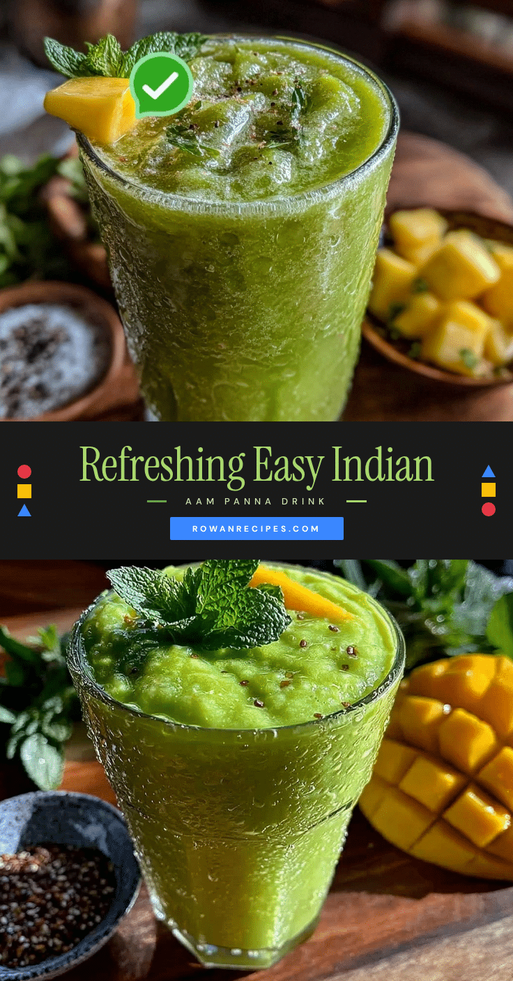 easy Indian aam panna recipe