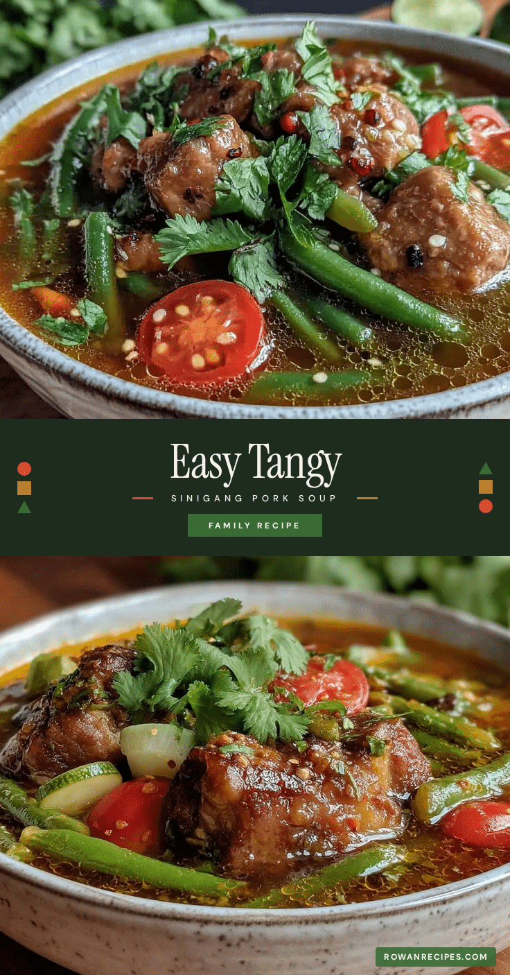 easy sinigang sour tamarind pork soup recipe