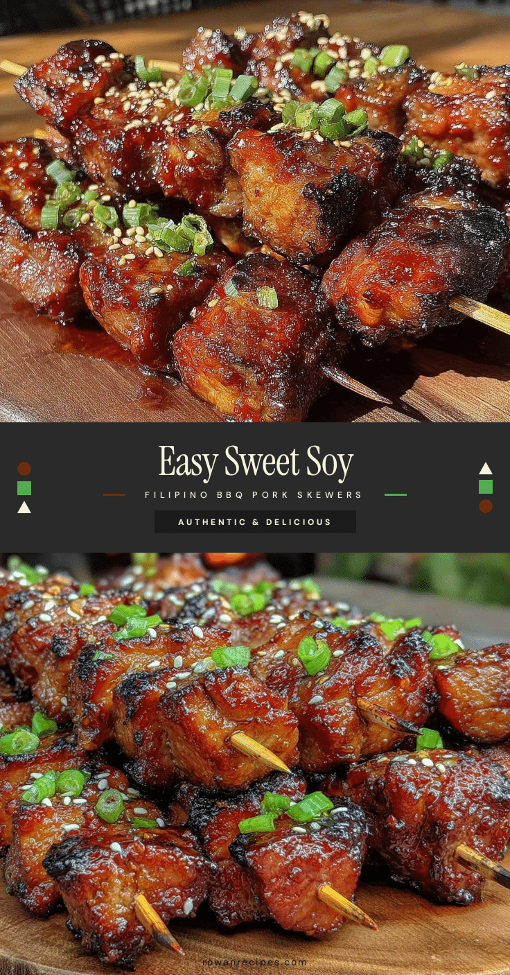 Filipino BBQ Pork Skewers recipe