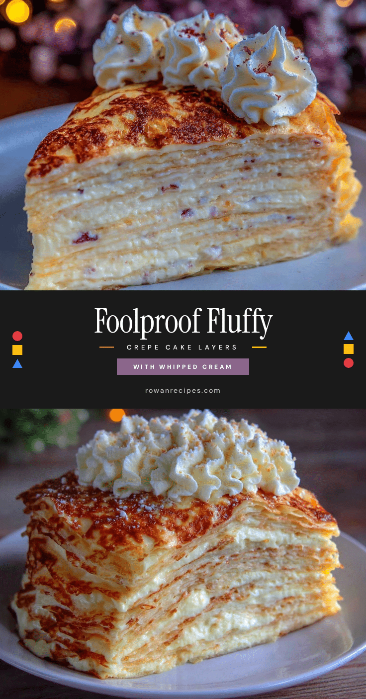 fluffy foolproof crepe cake recipe