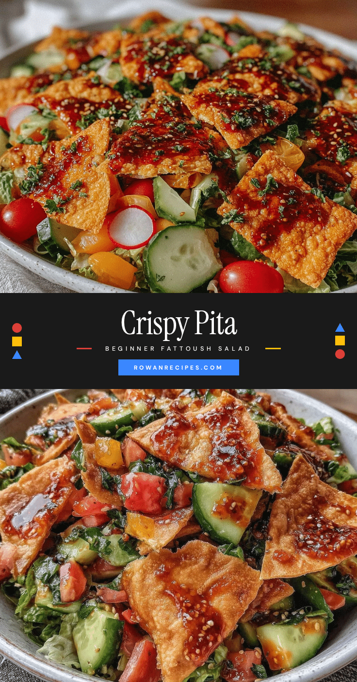 fresh beginner fattoush salad recipe