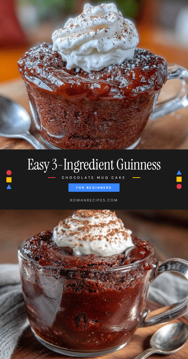 Guinness chocolate mug cake recipe