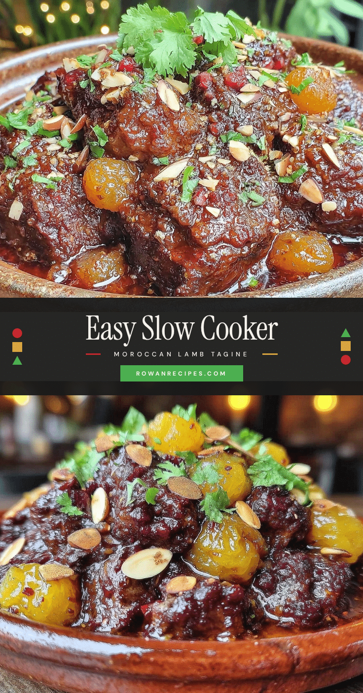 slow cooker moroccan lamb tagine recipe