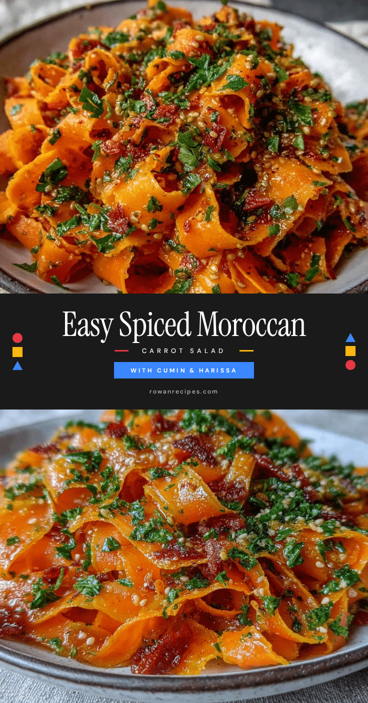 spiced moroccan carrot salad recipe
