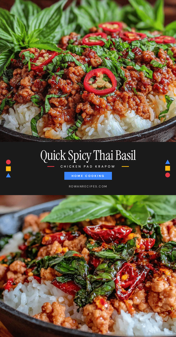 thai basil chicken pad krapow recipe