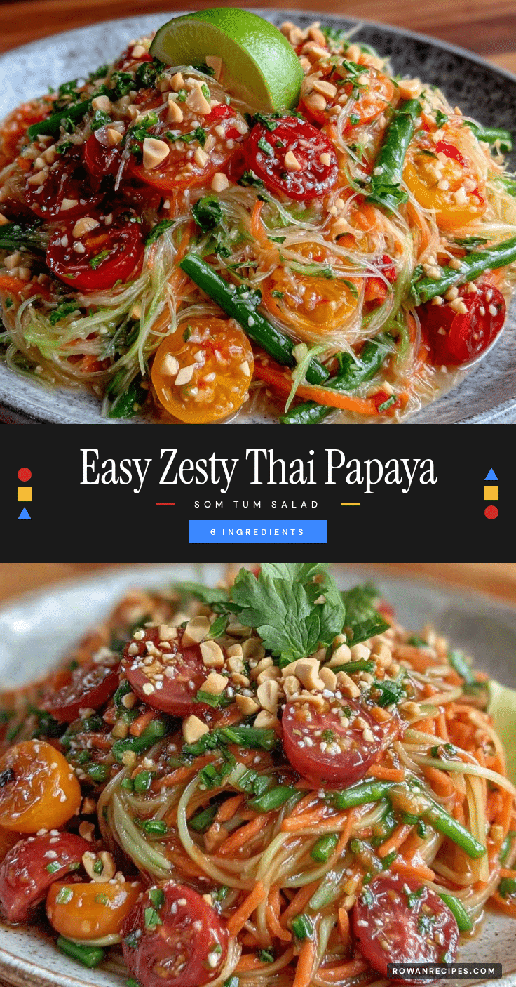 thai papaya salad som tum recipe