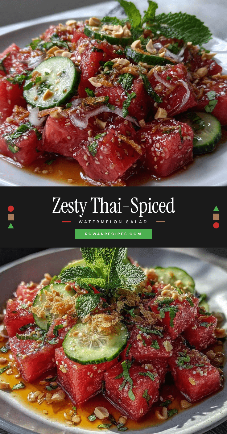 thai-spiced watermelon salad recipe