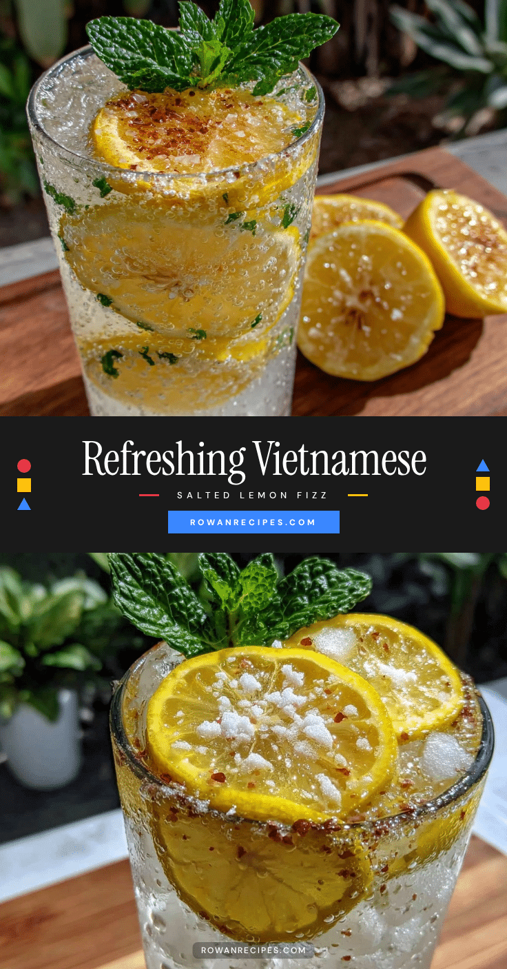Vietnamese Lemon Soda recipe