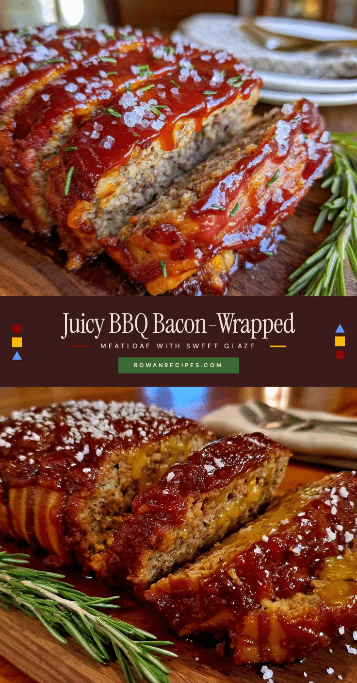 bbq bacon wrapped meatloaf recipe