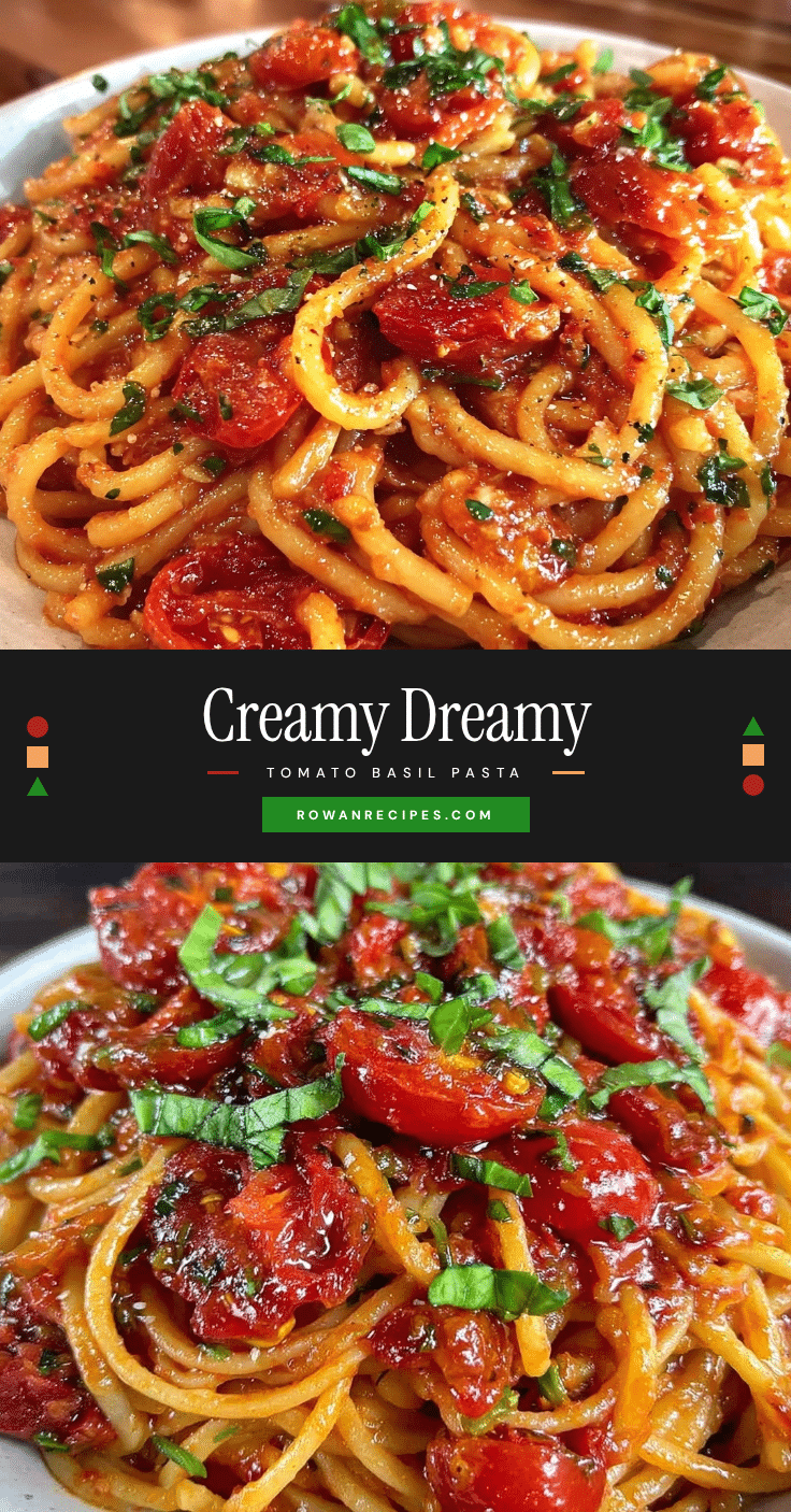 creamy tomato basil pasta recipe