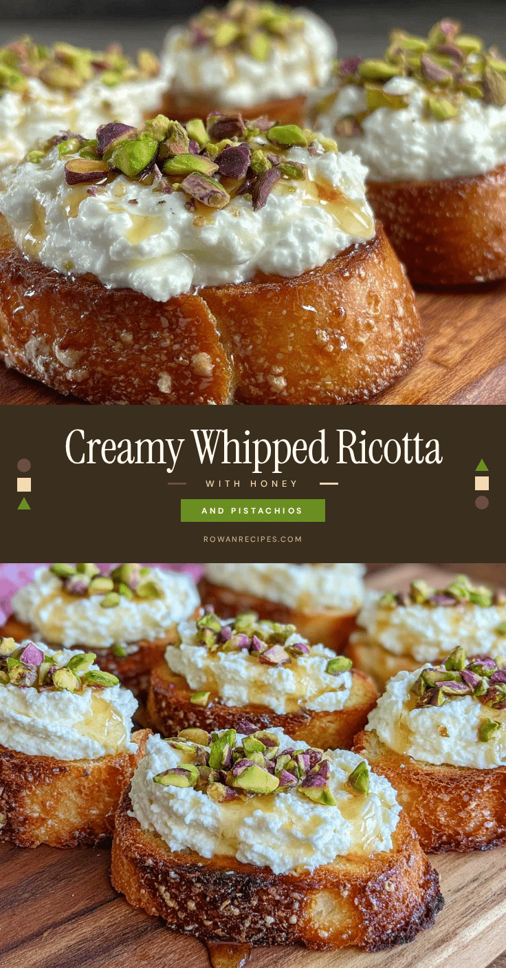 creamy whipped ricotta crostini recipe
