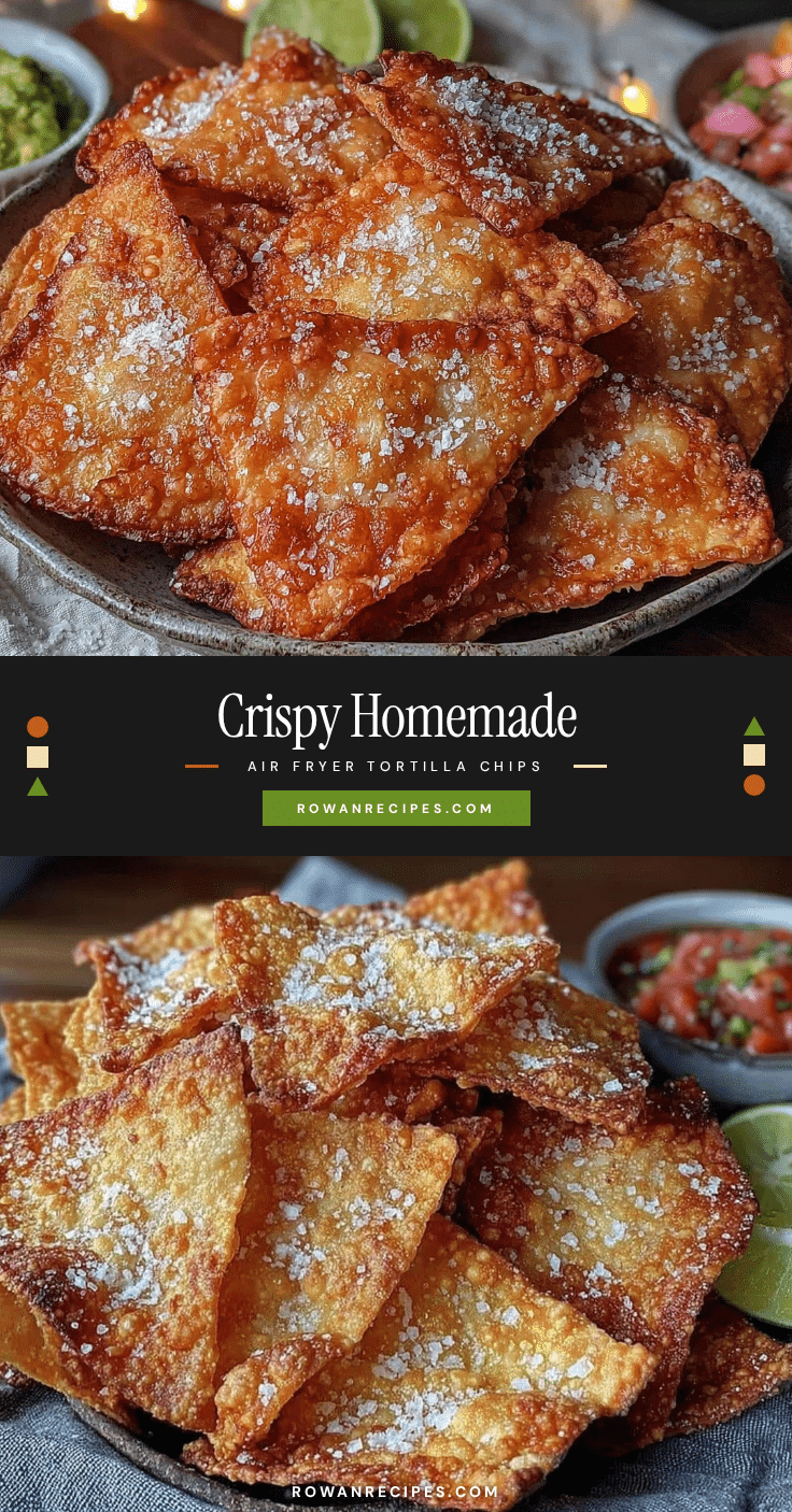 crispy air fryer tortilla chips recipe