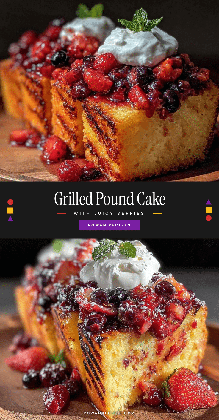 crispy grilled pound cake recipe