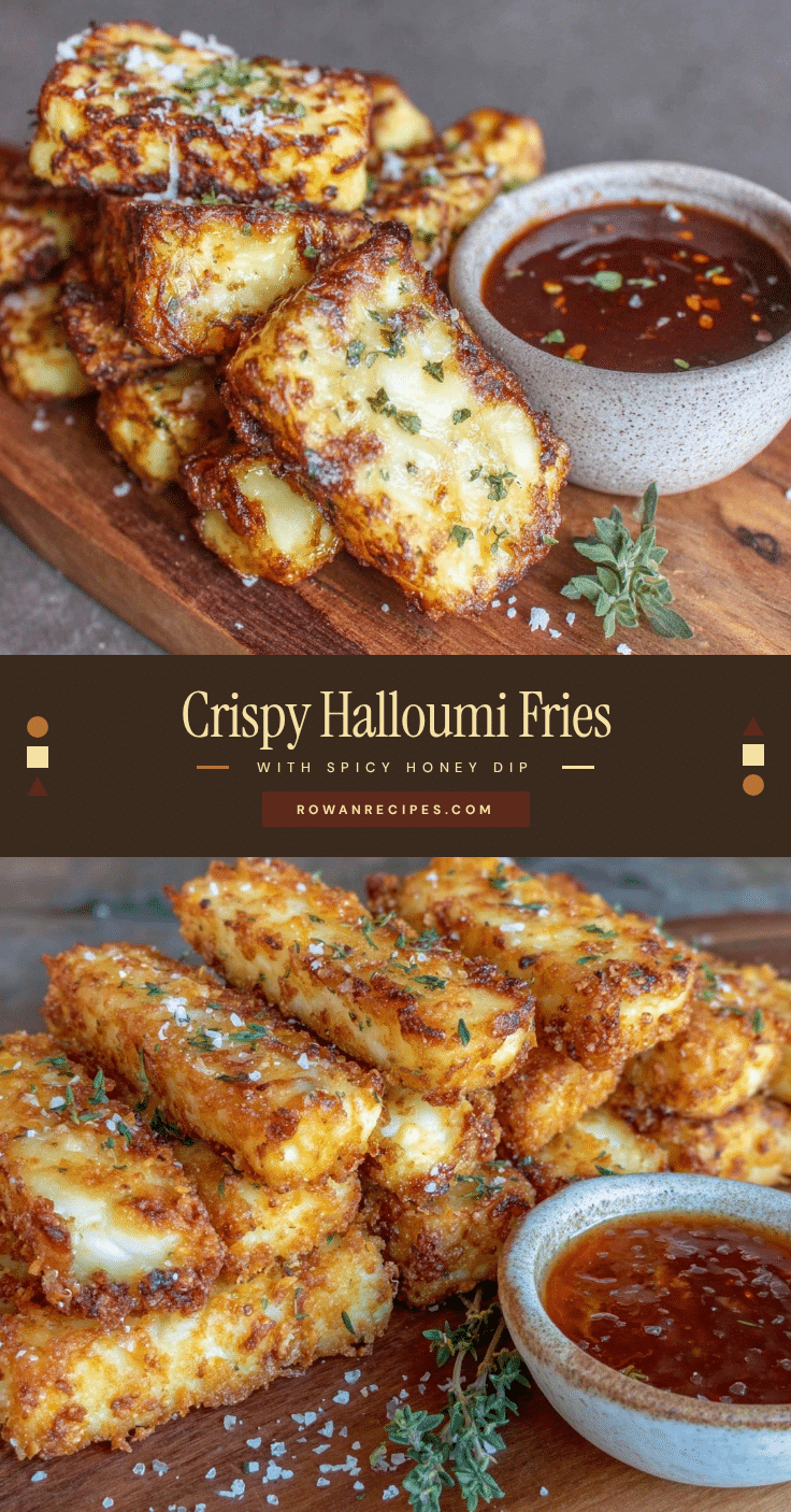 crispy halloumi fries recipe