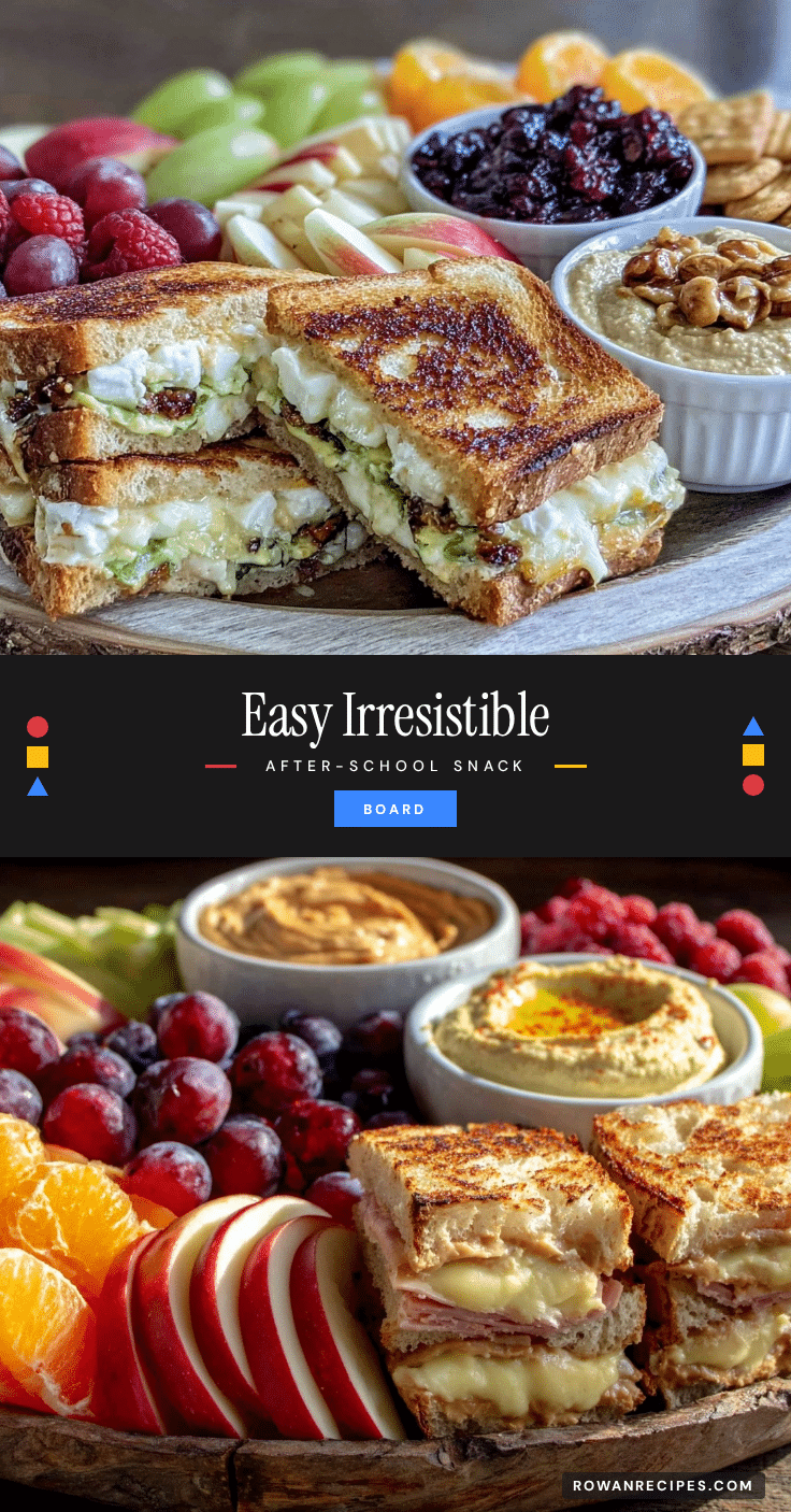 easy after-school snack board recipe