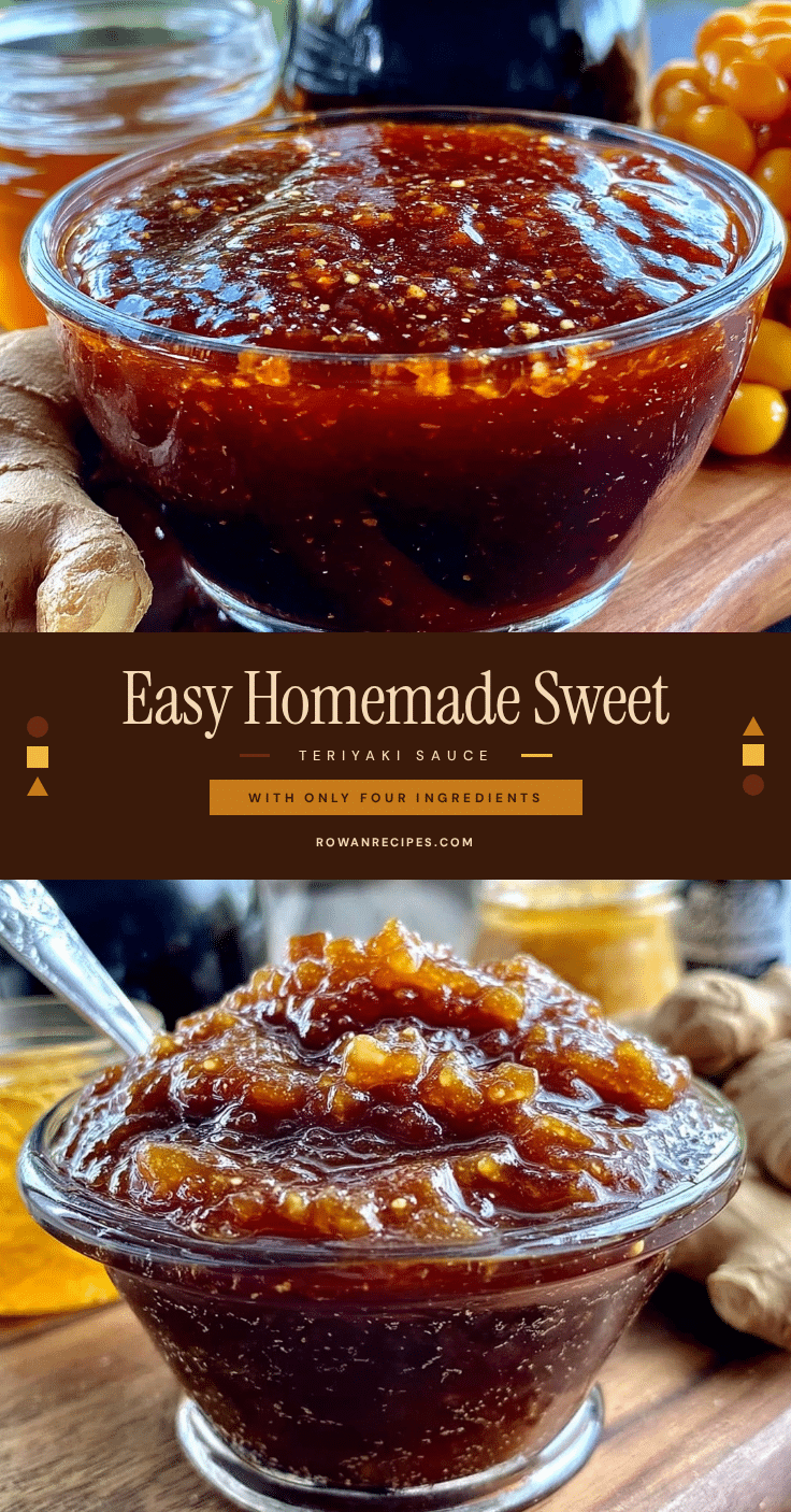 easy homemade teriyaki sauce recipe