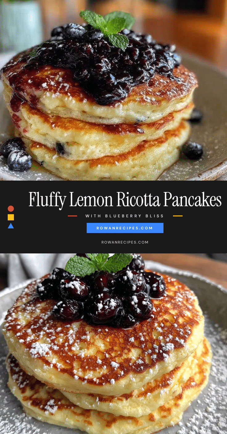 fluffy lemon ricotta pancakes recipe