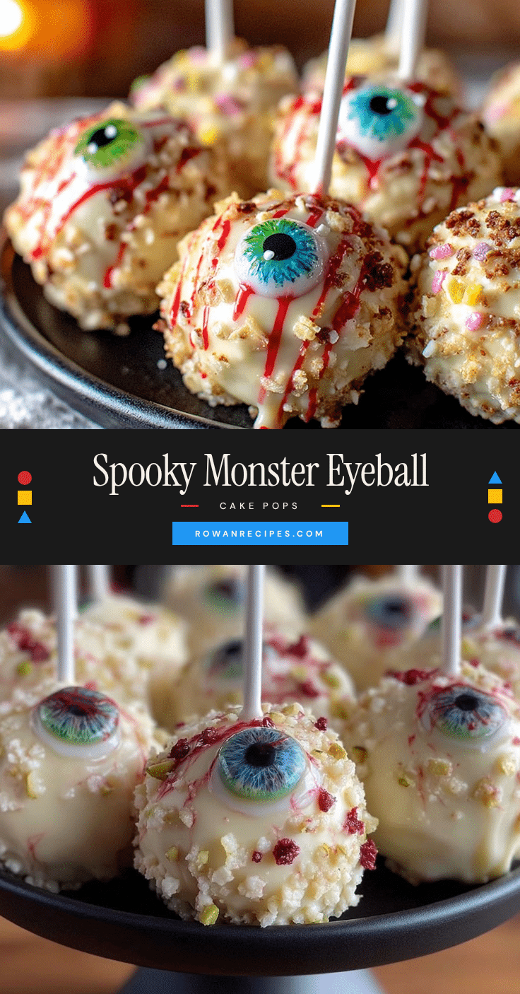 monster eyeball cake pops recipe
