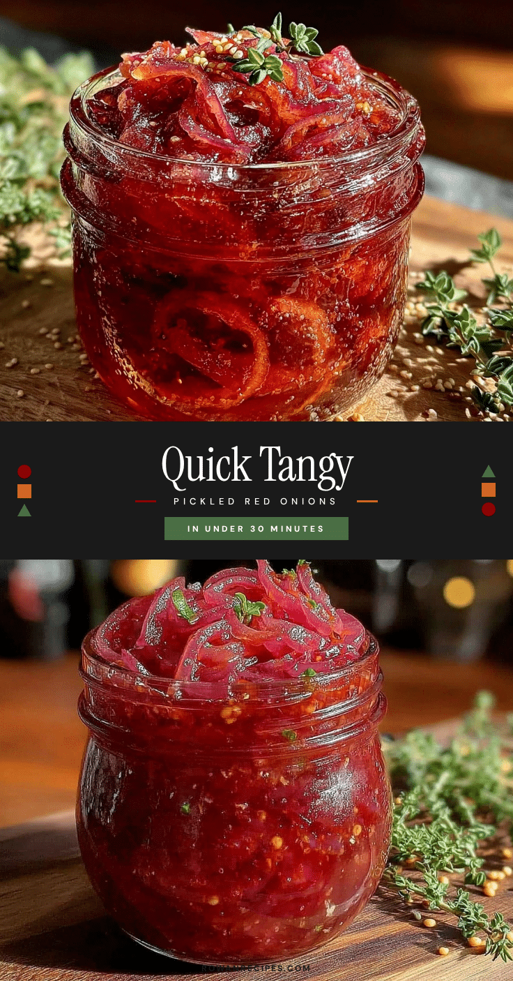 quick tangy pickled red onions recipe